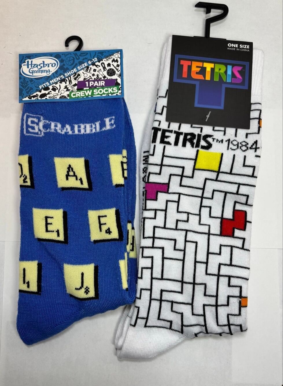 Board Game Novelty Sock Duo
